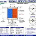 SILICA GEL BREATHER 250GM DIMENSIONS