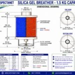 Silica Gel Breather 1.5kg Flange Dimension Drawing (2)