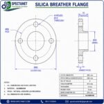 Silica Gel Breather 15 kg Flange Dimension Drawing