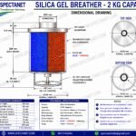 Silica Gel Breather 2 kg Complete Dimensional Drawings